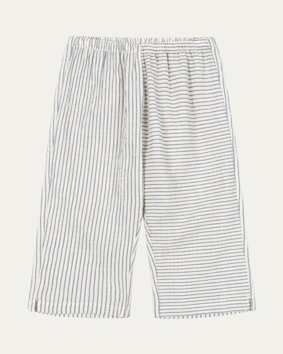 Rosie H-W x Boy's Duo Striped Seersucker Pants, Size 18M-